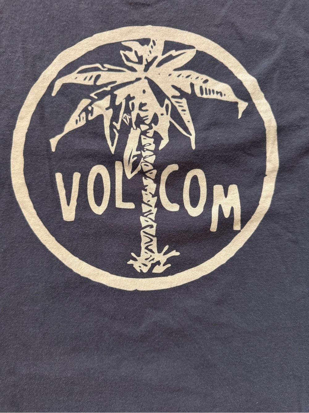 Volcom Gray Logo Tank with Subtle Ink Print - Picture 3 of 4